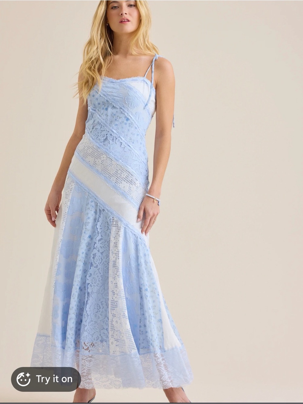 ALTARD STATE KAYELLI PATCHWORK DRESS